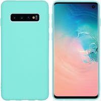 iMoshion Color Backcover Samsung Galaxy S10 - Mintgroen