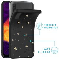 iMoshion Design hoesje Samsung Galaxy A50 / A30s - Sterren / Zwart