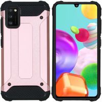 iMoshion Rugged Xtreme Backcover Samsung Galaxy A41 - Rosé Goud