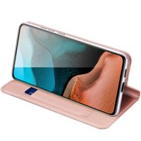 Dux Ducis Slim Softcase Bookcase Xiaomi Poco F2 Pro - Rosé Goud