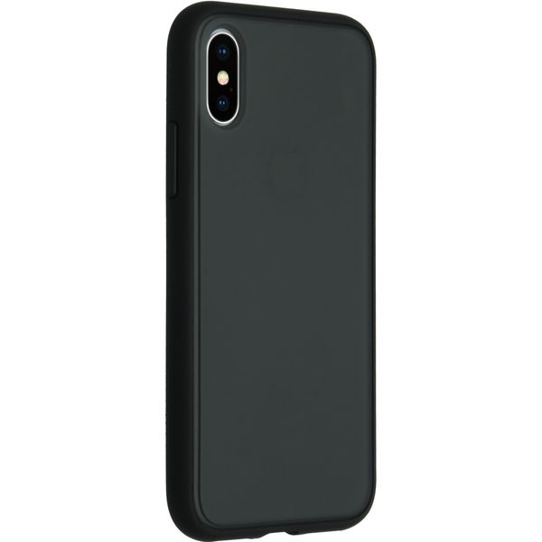 iMoshion Frosted Backcover iPhone X / Xs - Zwart