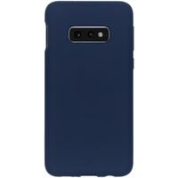 Accezz Liquid Silicone Backcover Samsung Galaxy S10e - Blauw