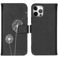 iMoshion Design Softcase Bookcase iPhone 12 (Pro) - Dandelion