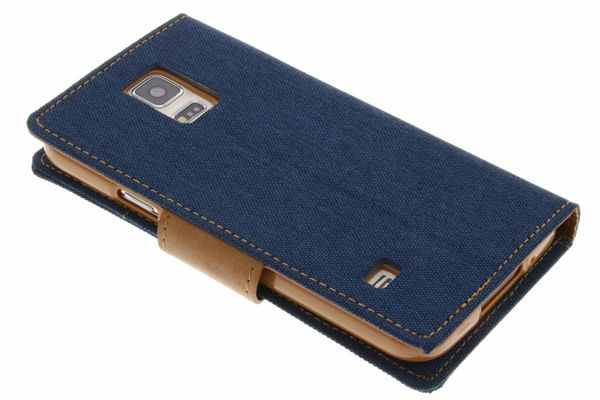 Mercury Goospery Canvas Diary Bookcase Samsung Galaxy S5 (Plus) / Neo