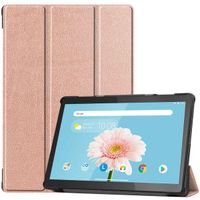 iMoshion Trifold Bookcase Lenovo Tab M10 - Rosé Goud