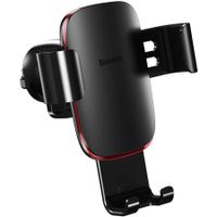 Baseus Metal Age Gravity Car Mount - Telefoonhouder auto - Ventilatierooster - Rood