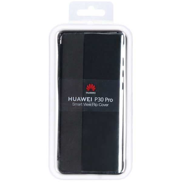 Huawei Smart View Flip Case Huawei P30 Pro - Zwart