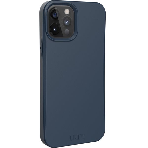 UAG Outback Backcover iPhone 12 (Pro) - Blauw