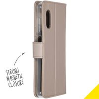 Accezz Wallet Softcase Bookcase Samsung Galaxy Xcover Pro - Goud