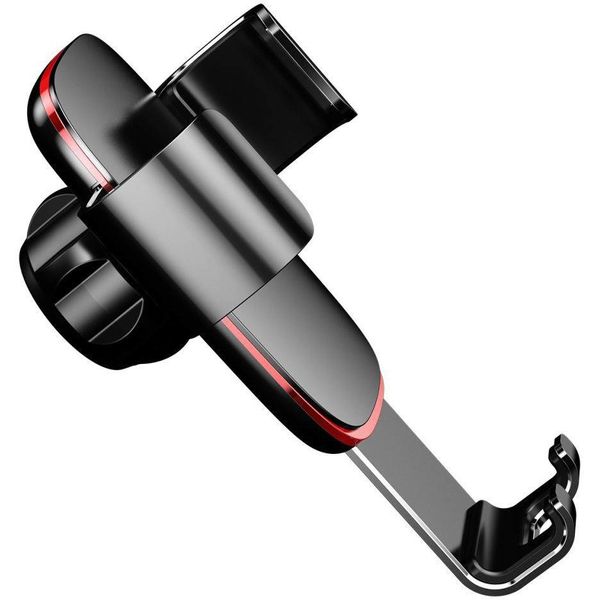 Baseus Metal Age Gravity Car Mount - Telefoonhouder auto - Ventilatierooster - Rood