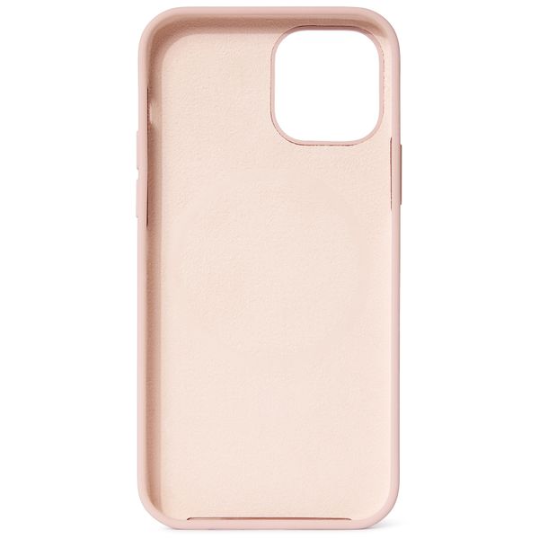 Decoded Silicone Backcover MagSafe iPhone 12 (Pro) - Powder Pink