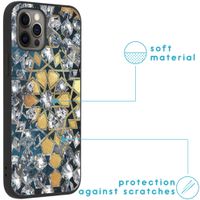 iMoshion Design hoesje iPhone 12 (Pro) - Grafisch / Bling