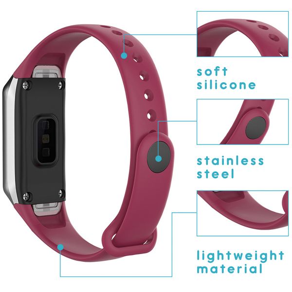 iMoshion Siliconen bandje Samsung Galaxy Fit - Rood