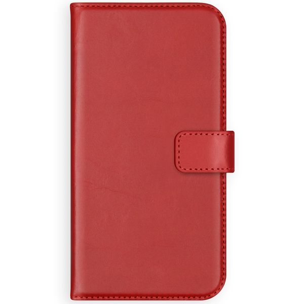 Selencia Echt Lederen Bookcase Samsung Galaxy A42 - Rood