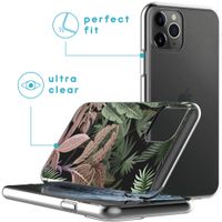 iMoshion Design hoesje iPhone 11 Pro - Jungle - Groen / Roze