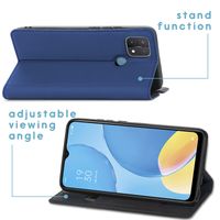 iMoshion Slim Folio Bookcase Oppo A15 - Donkerblauw