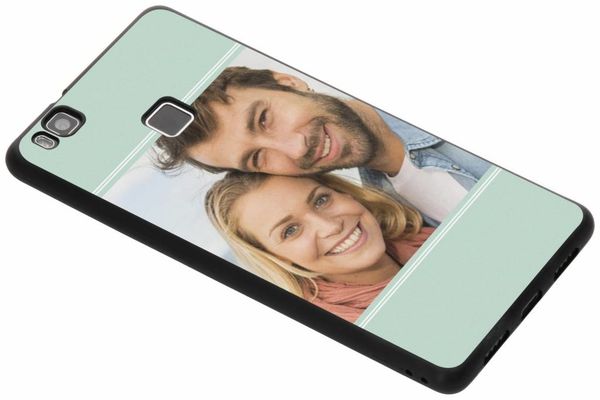 Ontwerp je eigen Huawei P9 Lite gel hoesje - Zwart