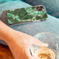 iMoshion Design hoesje iPhone 11 - Grafisch Koper / Groen