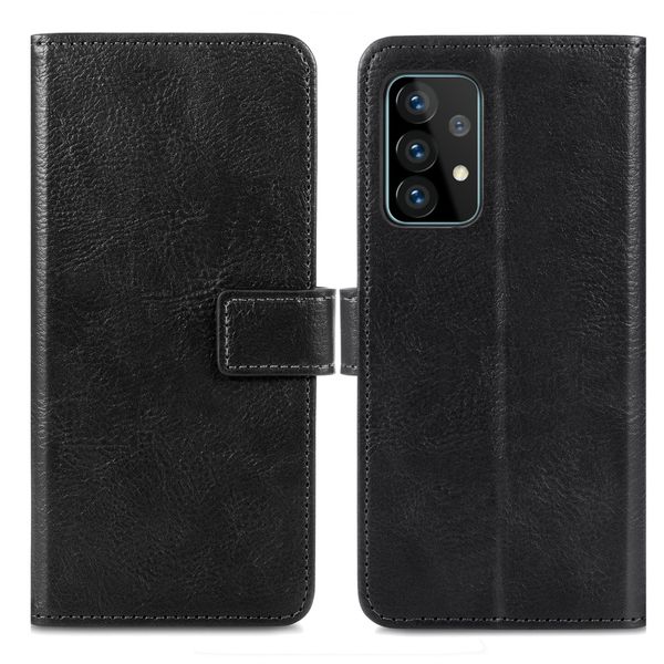 iMoshion Luxe Bookcase Samsung Galaxy A52(s) (5G/4G) - Zwart