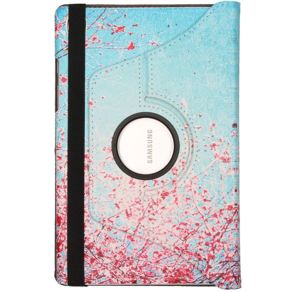 iMoshion 360° Draaibare Design Bookcase Galaxy Tab A7 - Pink Blossom