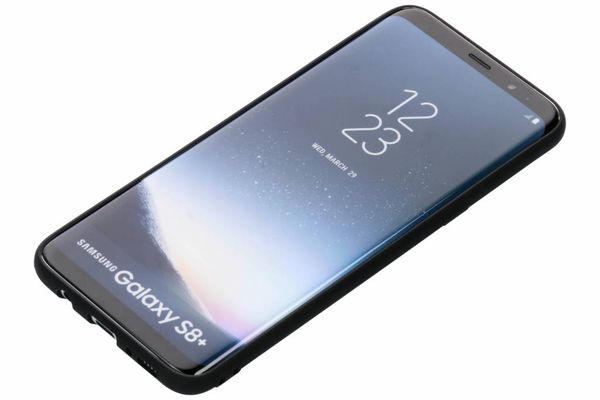 Ontwerp je eigen Samsung Galaxy S8 Plus gel hoesje - Zwart