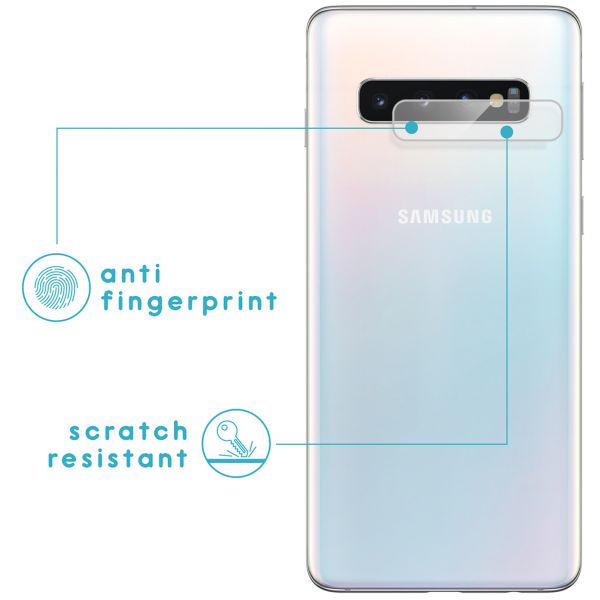 iMoshion Screenprotector Folie 3 Pack + Camera Protector Galaxy S10