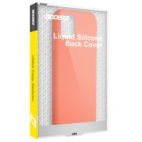 Accezz Liquid Silicone Backcover iPhone 11 - Nectarine