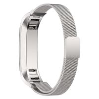 iMoshion Milanees Watch bandje Fitbit Alta (HR) - Zilver