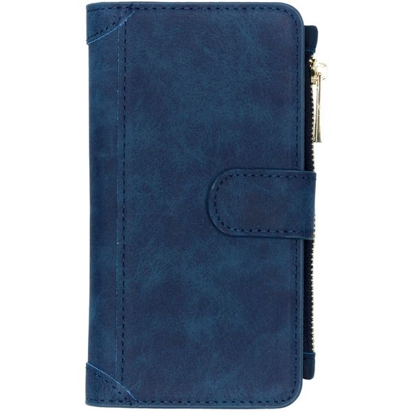 Luxe Portemonnee iPhone 11 - Donkerblauw