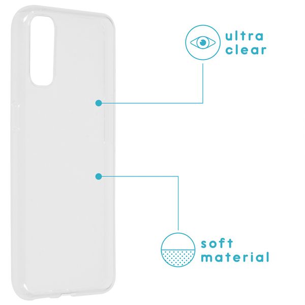 iMoshion Softcase Backcover Oppo Reno4 5G - Transparant