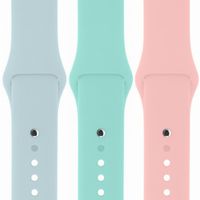 iMoshion Siliconen bandje Multipack Apple Watch Series 1-8 / SE / Ultra - 42/44/45/49 mm