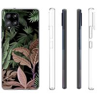 iMoshion Design hoesje Samsung Galaxy A42 - Jungle - Groen / Roze