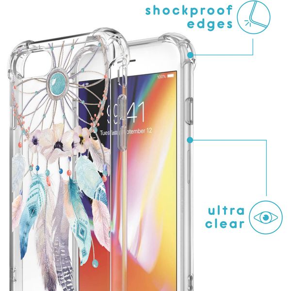 iMoshion Design hoesje met koord iPhone SE (2022 / 2020) / 8 / 7 - Dromenvanger