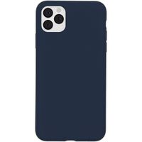 Accezz Liquid Silicone Backcover iPhone 11 Pro Max - Blauw