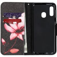 Design Softcase Bookcase Samsung Galaxy A20e