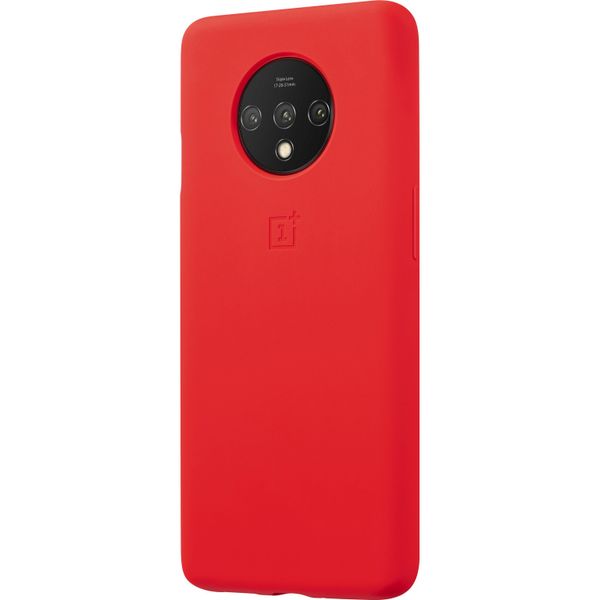 OnePlus Silicone Protective Backcover OnePlus 7T - Rood