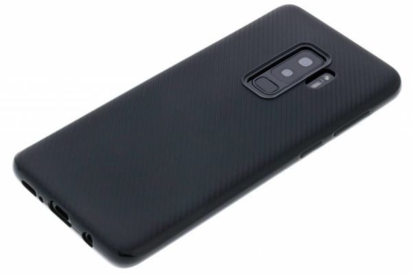 Carbon Softcase Backcover Samsung Galaxy S9 Plus