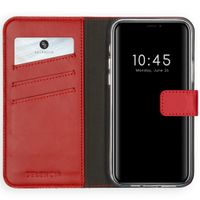 Selencia Echt Lederen Bookcase iPhone 12 Pro Max - Rood