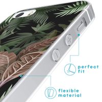 iMoshion Design hoesje iPhone 5 / 5s / SE - Jungle - Groen / Roze