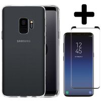 Gehard Glas Screenprotector + Softcase Backcover Galaxy S9