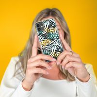 iMoshion Design hoesje Galaxy A41 - Jungle - Wit / Zwart / Groen