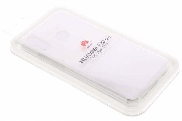 Huawei Soft Clear Backcover Huawei P20 Lite