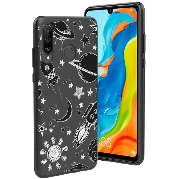 Design Backcover Huawei P30 Lite - Space Design