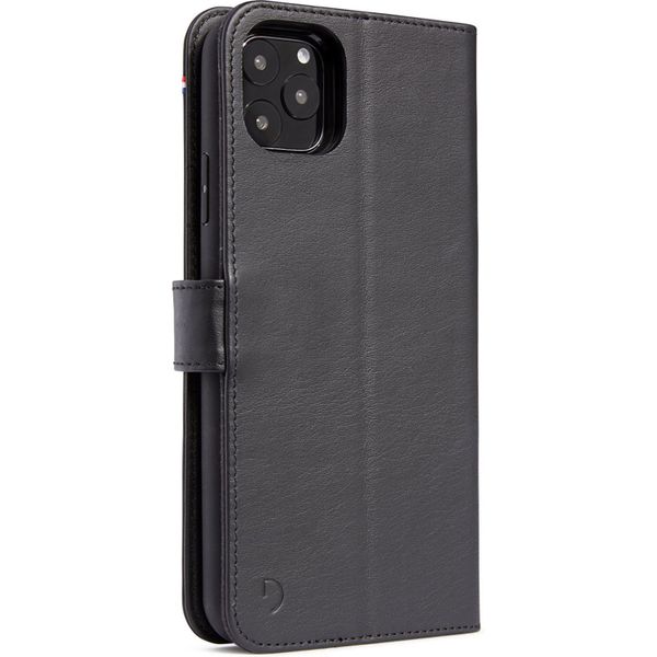 Decoded 2 in 1 Leather Bookcase iPhone 11 Pro - Zwart