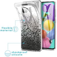 iMoshion Design hoesje Samsung Galaxy A51 - Spetters - Zwart