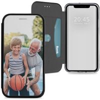 iPhone Xs / X gel bookcase hoes ontwerpen (eenzijdig)