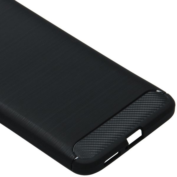 Brushed Backcover Xiaomi Poco F2 Pro - Zwart