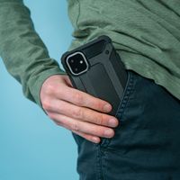 iMoshion Rugged Xtreme Backcover iPhone 8 Plus - Zwart