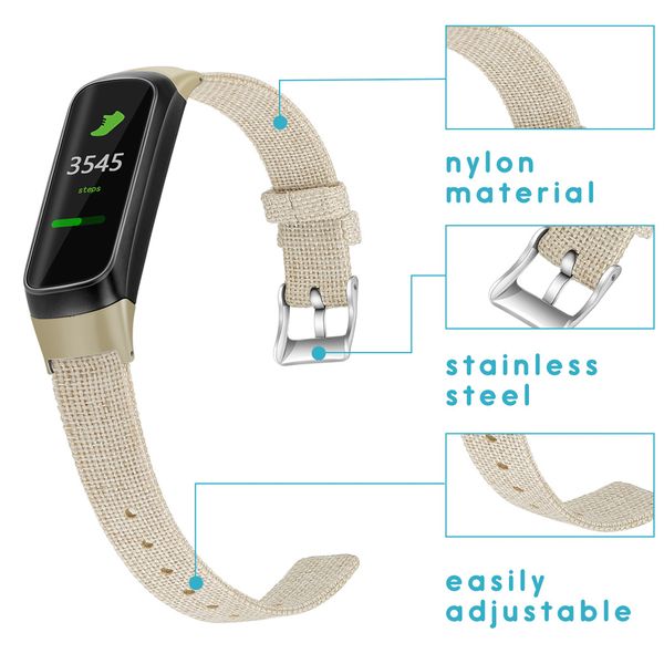 iMoshion Nylon bandje Samsung Galaxy Fit - Beige