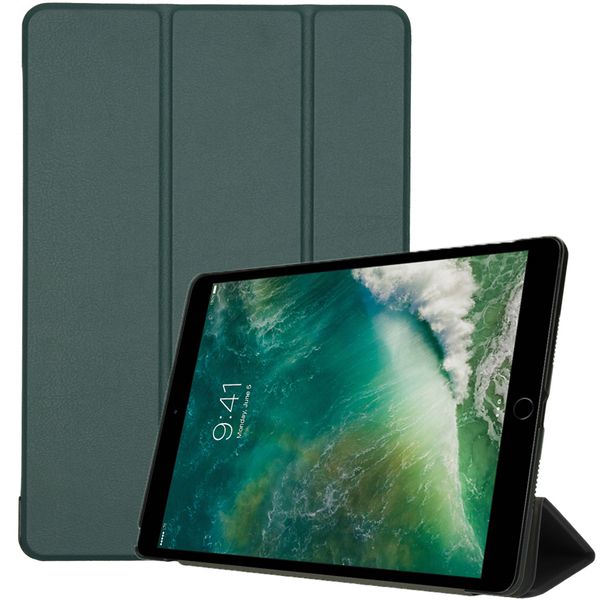 iMoshion Trifold Bookcase iPad Air 10.5 / iPad Pro 10.5 - Donkergroen